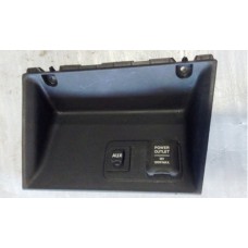 Moldura Tomada 12v Honda Fit 2015 2016 2017 2018